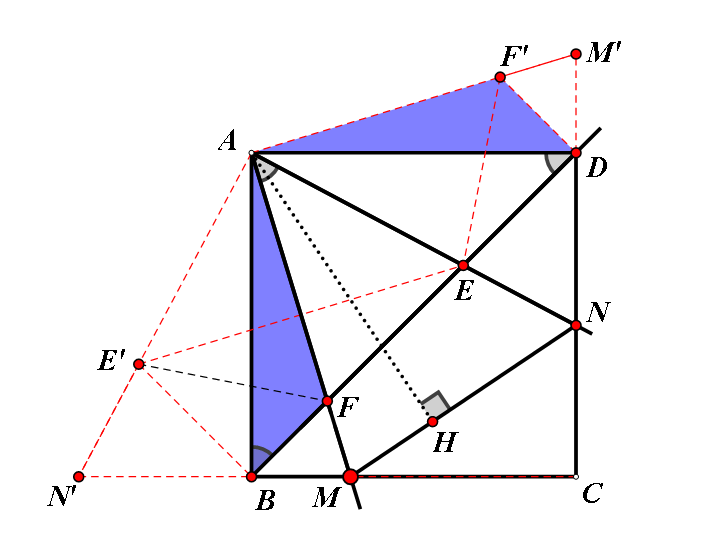夹半角模型（八下）